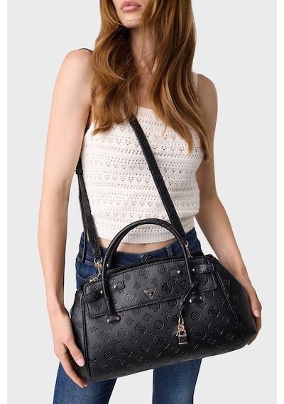 Guess Diana Logolu Çıkarılabilir Askılı Çanta Hwpd9727060 Bayan Çanta Hwpd97 27060 Blo Siyah