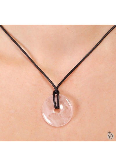 Pembe Quartz Kolye Ucu