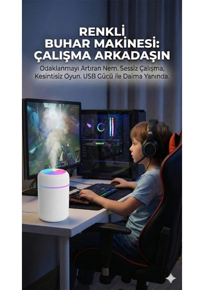 Hubrendy Çer Usb Hava Nemlendirici
