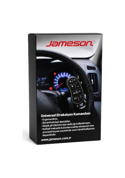 Jameson Direksiyon Kumandası - Jameson Js-5 Swc Universal Kablosuz Direksiyon Kumandası Aparatı Çok Renkli