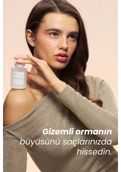 Matsu Professional Mystique Blossom Saç Parfümü - Beyaz Çiçekler & Odunsu Notalar 50ml