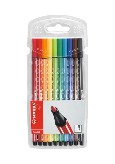 Stabilo Pen 68 Keçe Uçlu Kalem 10'lu