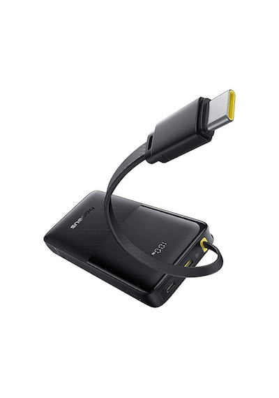 Baseus Bipow 2 10000mah Taşınabilir Şarj Cihazı Siyah Siyah