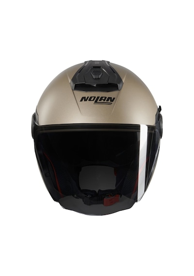 Nolan N40.5 Classico Nobile Güneş Vizörlü Açık Kask + Siyah Cam 315 Krem