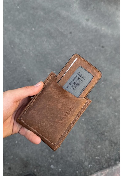 Flaw Basic Erkek Cüzdan Kahverengi Kahverengi