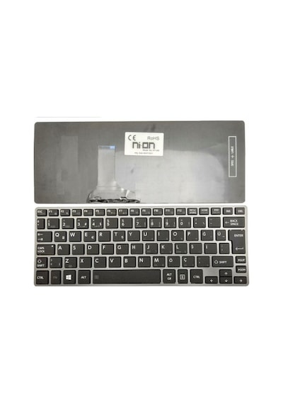 Nion Toshiba Portege Z30-a-12t ,toshiba Portege Z30-a-1e2 Notebook Klavye Tuş Takımı Siyah Tr