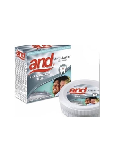 And tartar Diş Temizleme Tozu 40 G