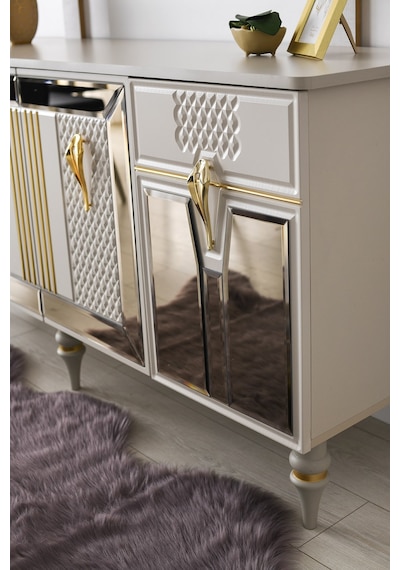 Marsilya Mdf Konsol Ve Ayna Aytaşı Marsilya Mdf Konsol Ve Ayna Aytaşı