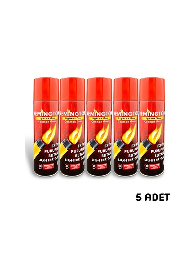 Çakmak Gazı Tüpü - Tam Dolu - 270 Ml. - 5'li Rmtn
