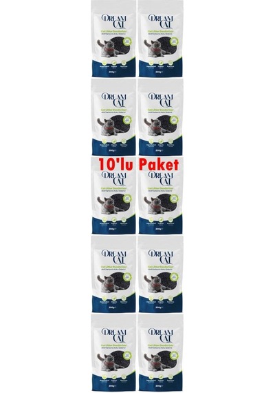 Dream Cat Kedi Kumu Koku Giderici Aktif Karbonlu 10x200 Gr