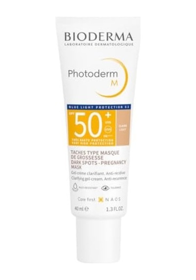 Photoderm M Light Spf50+ Koyu Leke Ve Mavi Işığa Karşı Çok Yüksek Korumalı Renkli Yüz Güneş Kremi 40 Ml