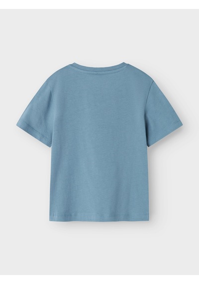Name It Nmmvilasse Ss Nreg Top Erkek Çocuk T-shirt 13241571 Mavi