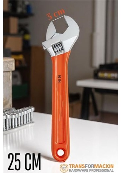 Modacar 3 Cm Ağız Kurbağacık - İngiliz Anahtarı 10 İnç 25 Cm