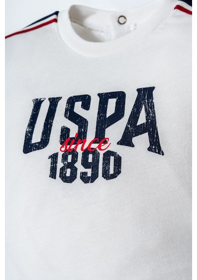 U.s. Polo Assn. Erkek Bebek Beyaz Şort Takım Usb2874-c-v1 Beyaz