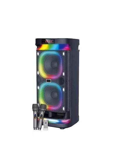 Torima BTS-1990 RGB Mikrofonlu Kumandalı Bluetooth Parti Hoparlör