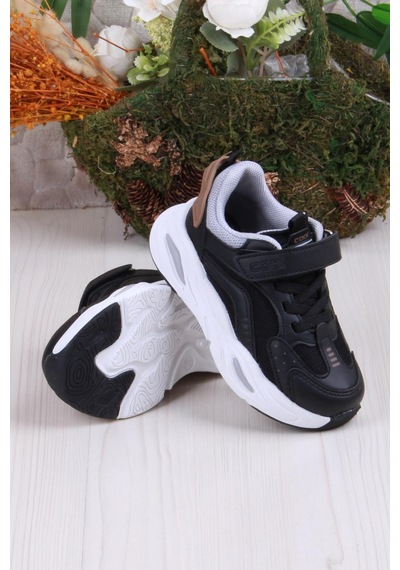 Fort Cool Evo Rahat Hafif Sneaker Erkek Çocuk Ayakkabı Siyah