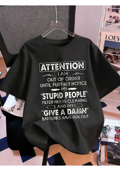Noıssey Urban Pop Graphic Kadın Tişört Koleksiyonukod 5281 Siyah