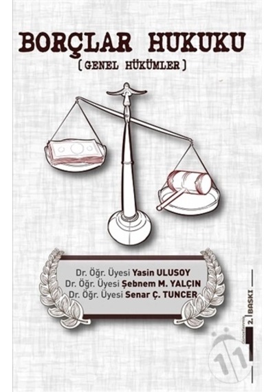 Borçlar Hukuku Genel Hükümler Yasin Ulusoy