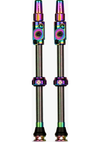 Muc-off 80mm Bıg Bore Lıte Tubeless Valf Raınbow