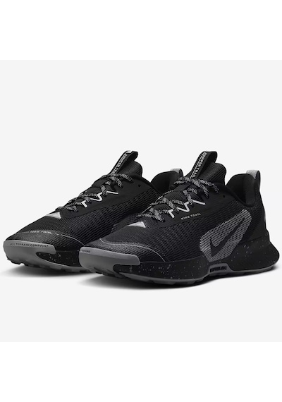 Nike Juniper Trail 3 Gore Tex Walking Running Shoes Su Geçirmez Outdoor Reflektörlü Yürüyüş Ayakkabısı Siyah Siyah