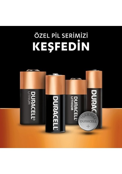 DURACELL LR44 Alkalin Özel Pil (8'li Paket)