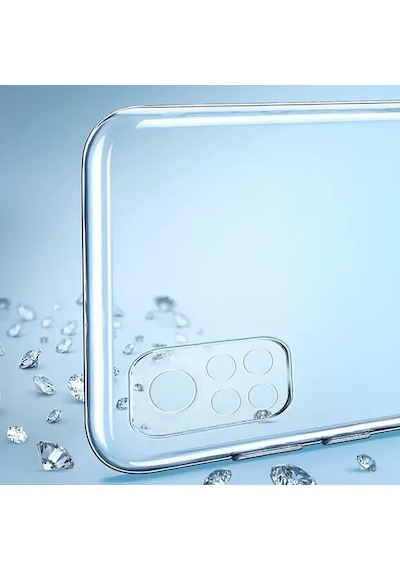 Xiaomi Uyumlu Redmi Note 12 Pro 4g Kılıf Zore Şeffaf Süper Silikon Kapak
