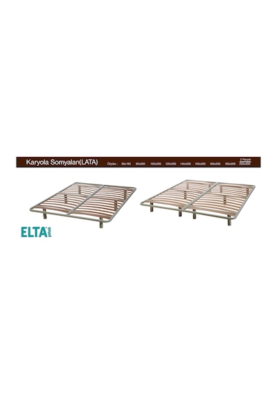 Eltayatak Latalı Karyola Somya