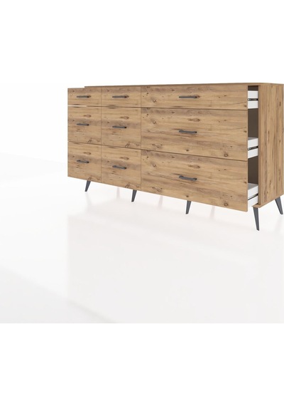 Hyperion Konsol 9 Çekmeceli 176x44x99 Çam-çam Çam-çam Hyperion Konsol 9 Çekmeceli 176x44x99 Çam-çam Çam-çam
