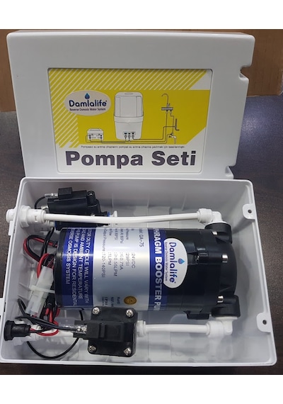 Su Arıtma Cihazı Pompa Seti 75 80 100 Gpd Uyumlu