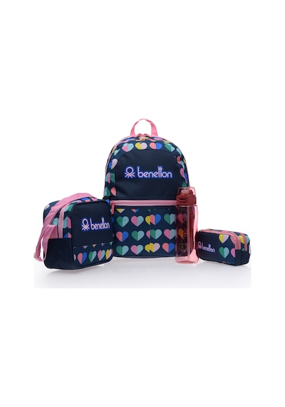 Unıted Colors Of Benetton Kız Çocuk Okul Çanta Seti 13026303158 Lacivert
