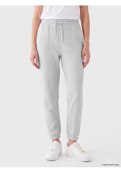 Lcw Everyday Beyaz Kadın Kalın Jogger Eşofman Altı
