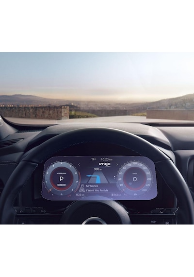 Nissan Qashqai 12.3 İnç Dijital Gösterge Ekran Koruyucu Nano