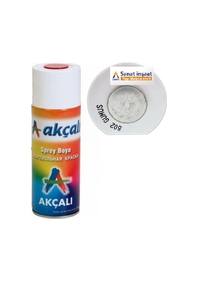 Sprey Boya 802 Gümüş 400ml