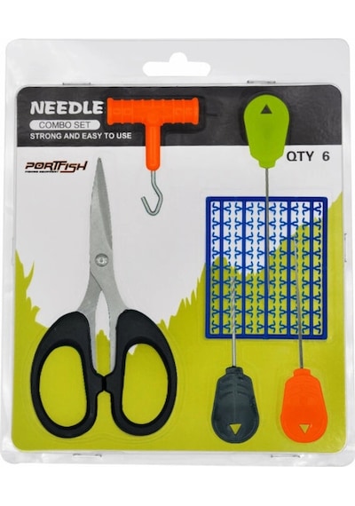 Portfish Boili Makas Şiş 6 Lı Combo Set-2