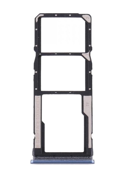 Xiaomi Redmi Note 9 Sim Tepsisi - Mavi Sim Ve Sd Kart Yuvası