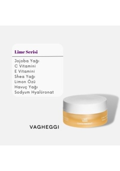 Vagheggi Lime Vitamin C Cream 50 Ml