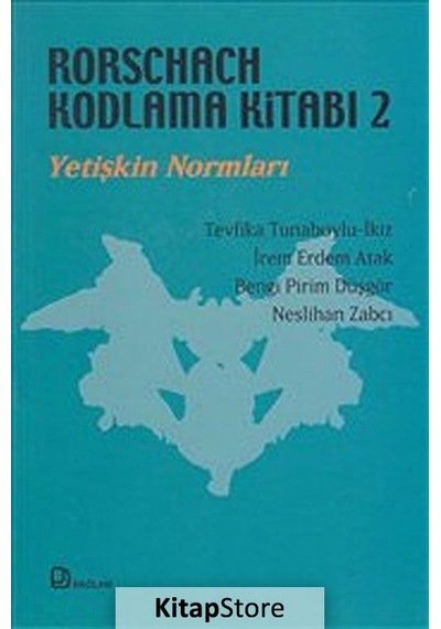 Rorschach Kodlama Kitabı 2 / Yetişkin Normları / Tevfika Tunab...