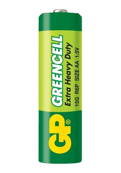 Batteries Gp15g Greencell R6p/1215/aa Kalem Pil, 1.5 Volt, 40'lı Kutu, Yeşil/sarı/beyaz