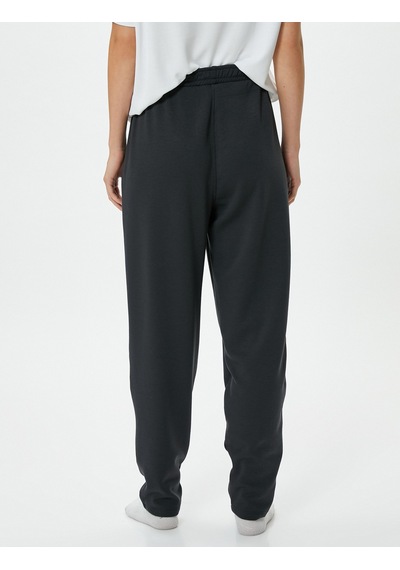 Koton Jogger Pijama Altı Beli Lastikli Lacivert 4wlk40078mk Lacivert