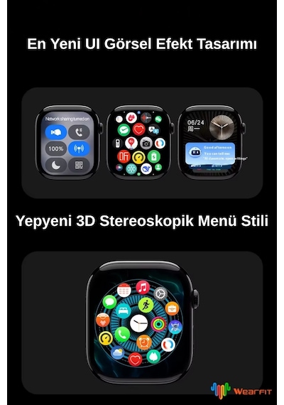 Wearfitpro Hk11 Pro Max 49mm Amoled Ekran Yeni Nesil Chat Bot Destekli Yeni Özelliklere Sahip Akıllı Saat