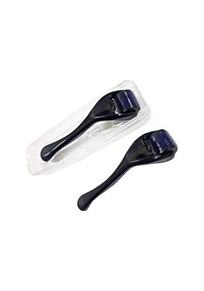 0,50mm Siyah Dermaroller 540 Iğneli Masaj Aleti + Dezenfektan Hediyeli Karışık