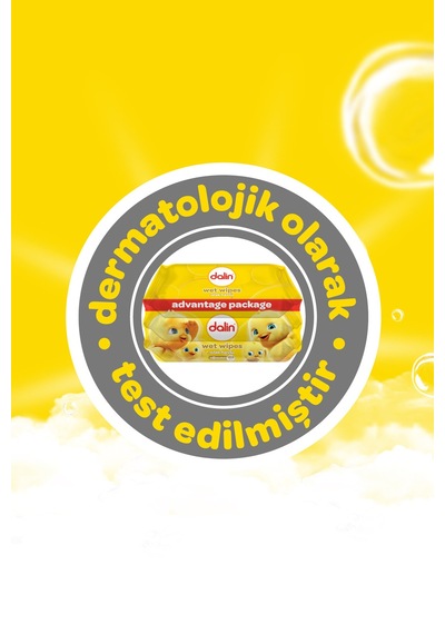 3 Adet Dalin Kapaklı Islak Havlu 56 3