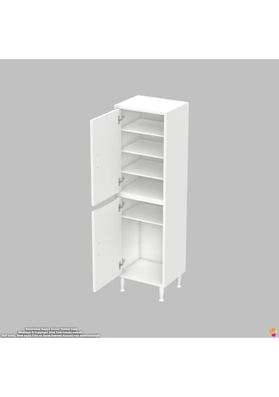 Efna Ayakkabılık - Kapaklı 4 Raf 6 Bölmeli Dar Alanlar İçin Çok Amaçlı Dolap 50 Cm Genişlik Beyaz Efna Ayakkabılık - Kapaklı 4 Raf 6 Bölmeli Dar Alanlar İçin Çok Amaçlı Dolap 50 Cm Genişlik Beyaz
