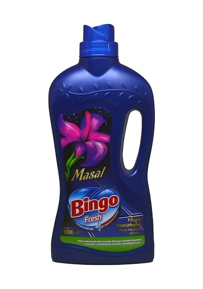 Bingo Fresh Yüzey Temizleyici 1 Lt Masal 24'li Paket 24'lü Set