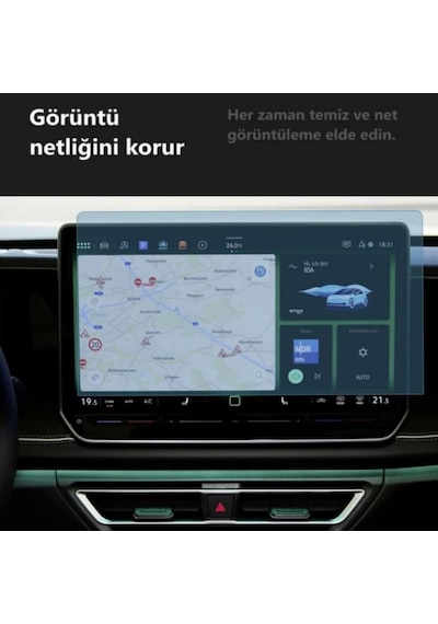 Volkswagen Golf 8.5 10.3 " Multimedya Ekran Koruyucu Nano