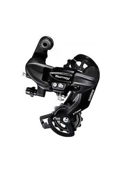 Shimano Tourney Rd-Ty300D 6-7S Arka Aktarıcı Siyah - Yeşil