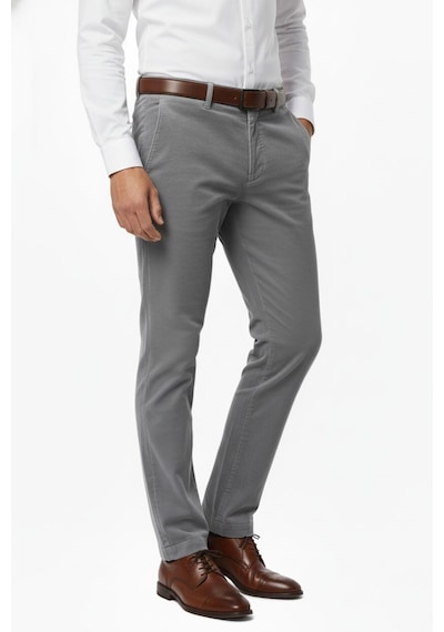 Polo Casimo Erkek Kadife Pantolon Regular Kalıp Bgl-st05055 Gri