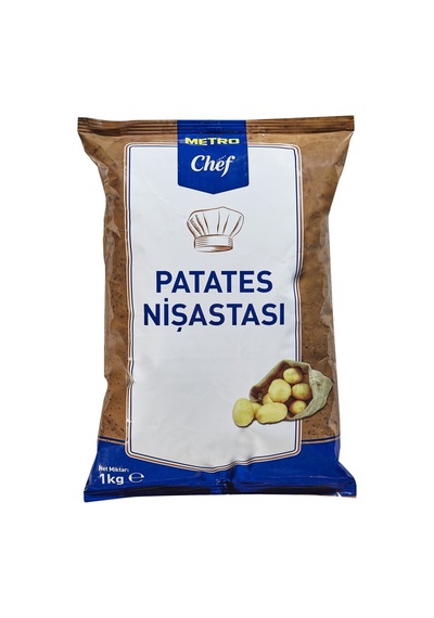 Metro Chef Patates Nişastası 1 Kg - Pastacılık Ve Unlu Mamuller İçin 6'li Avantaj Paketi - 6 Ad Tarı