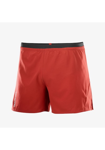 Salomon Cross 5 Erkek Kırmızı Koşu Şortu Lc2159600 Kırmızı
