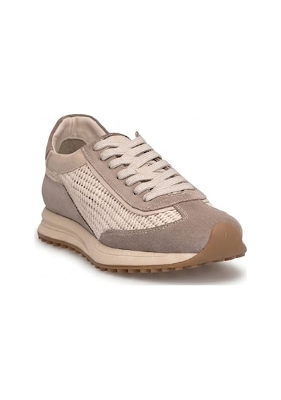 Marcomen 152-23270 Erkek Hakiki Deri Klasik Sneaker Bej